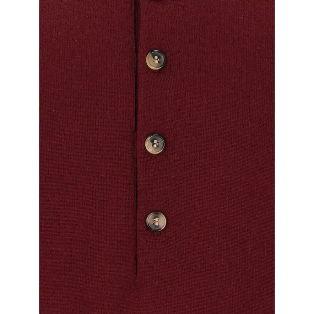 Dries Van Noten Men Muano Wool Polo Shirt